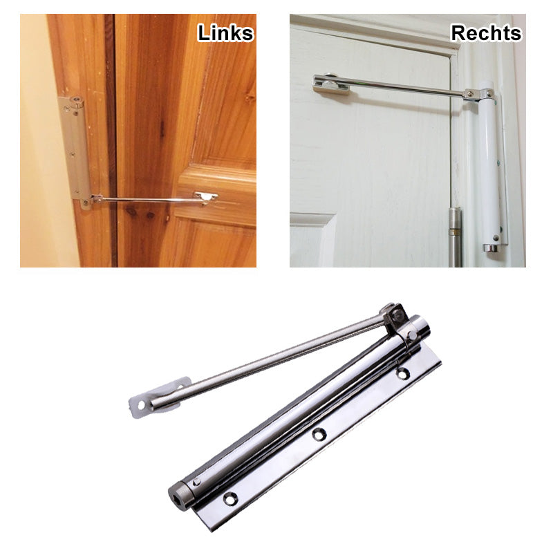 AutoLock™ - Automatic self-closing door hinge