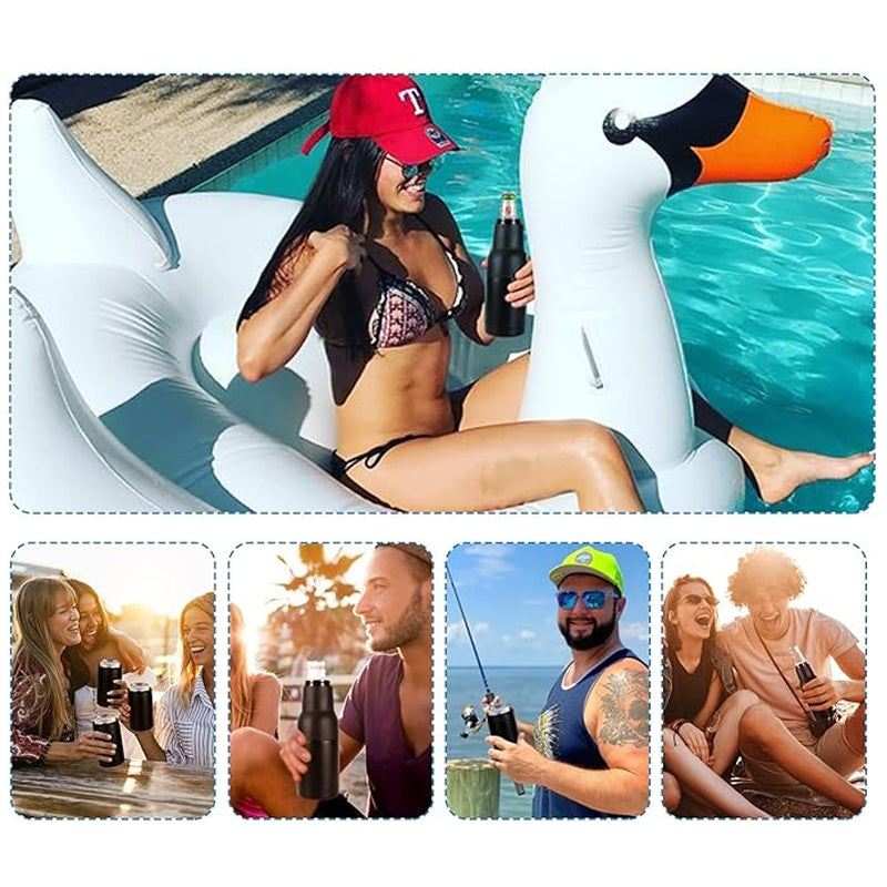 ChillNChug - Beer Bottle and Can Cooler with Beer Opener [Last Day Sale] 