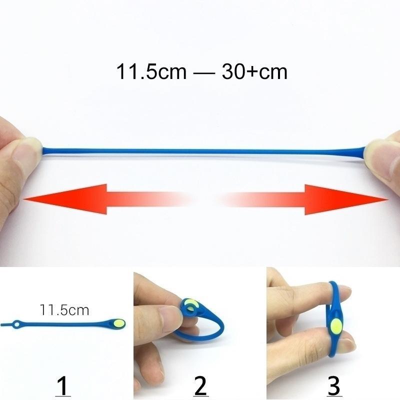 3+3 FREE | EasyTie™ - Waterproof Silicone Shoelaces [Last-day sale]