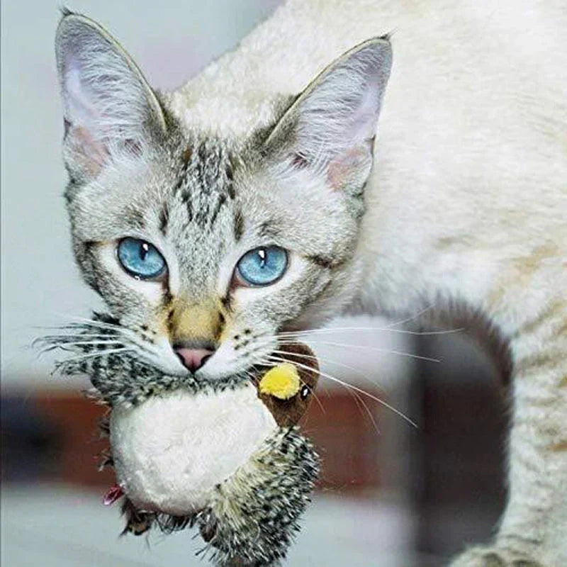 PurrTweet - Interactive Chirping Bird Toy for Cats