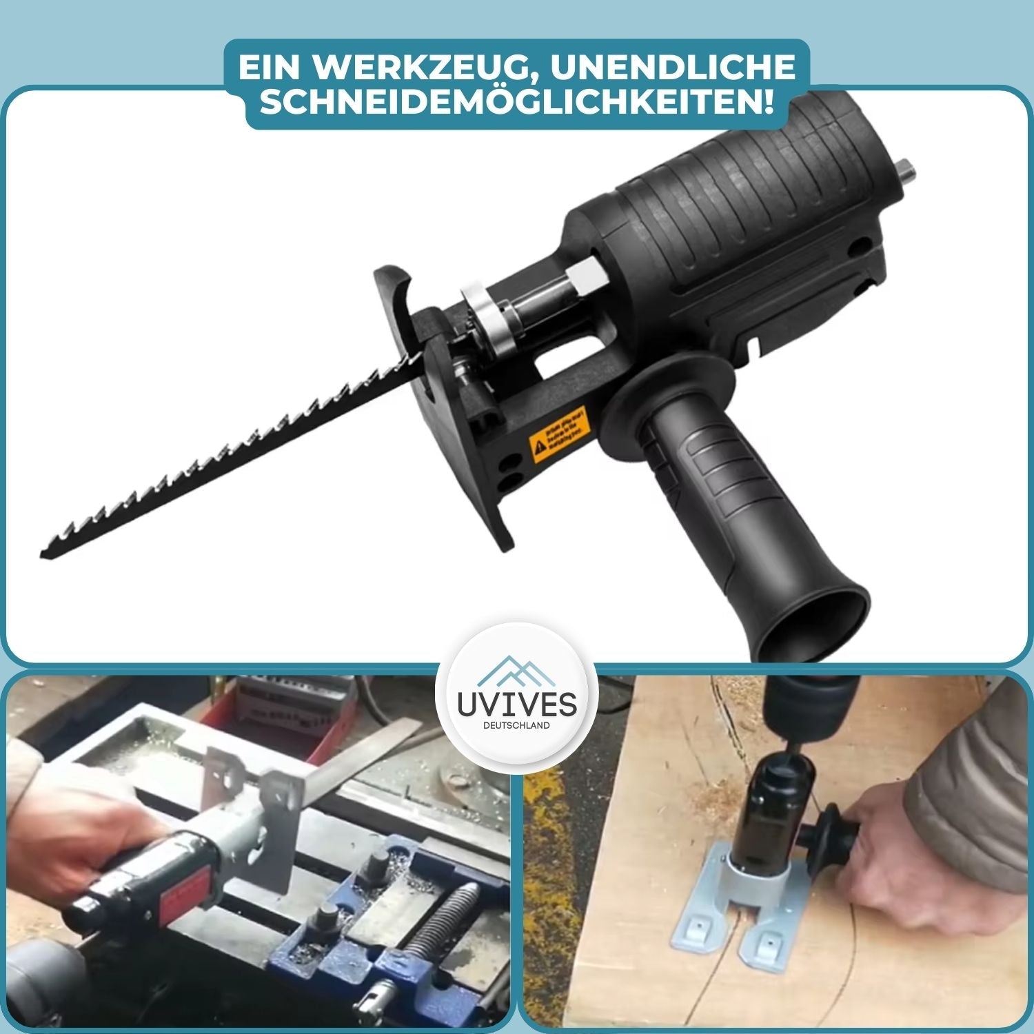 DrillCut™ - Chainsaw Adapter for Drill