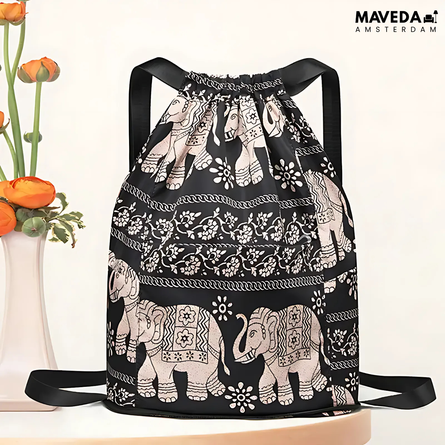 PackLite - Foldable travel backpack with wet/dry separation