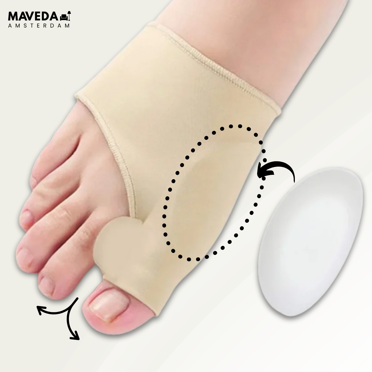 OrthoToe™ - Instant pain relief for hallux valgus