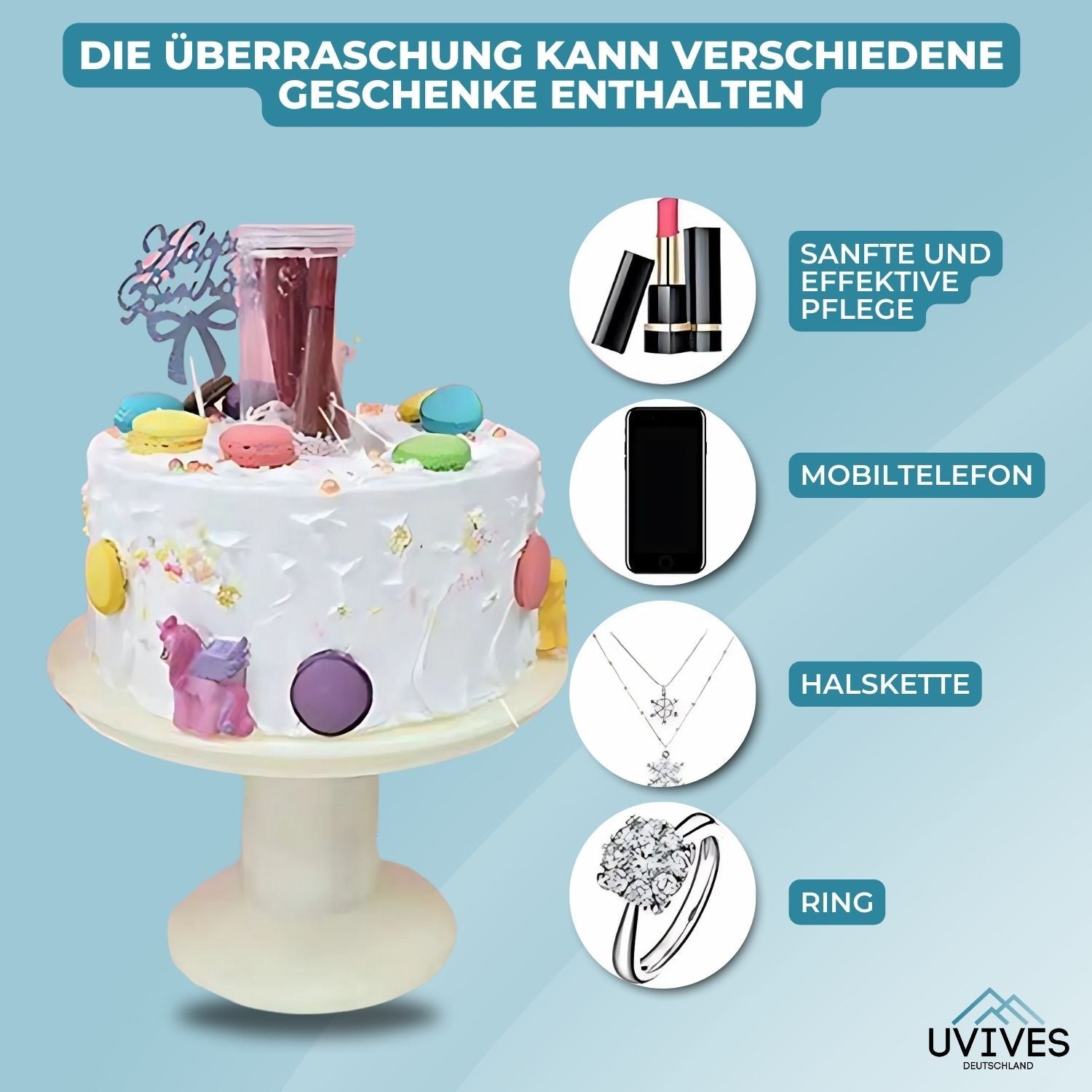 PopCake™ - Surprise Cake Stand