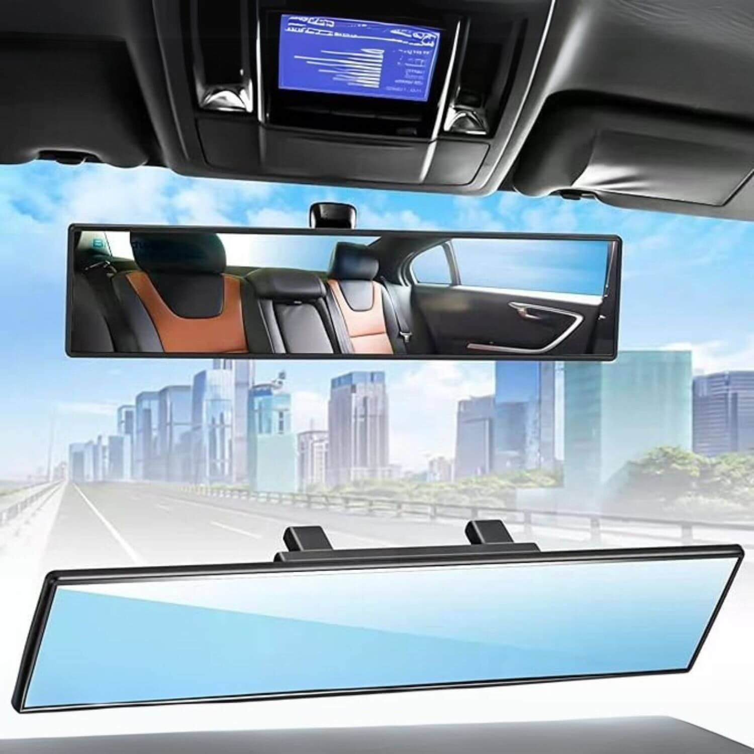 BrightMirror Pro - More visibility. More safety. Less glare.