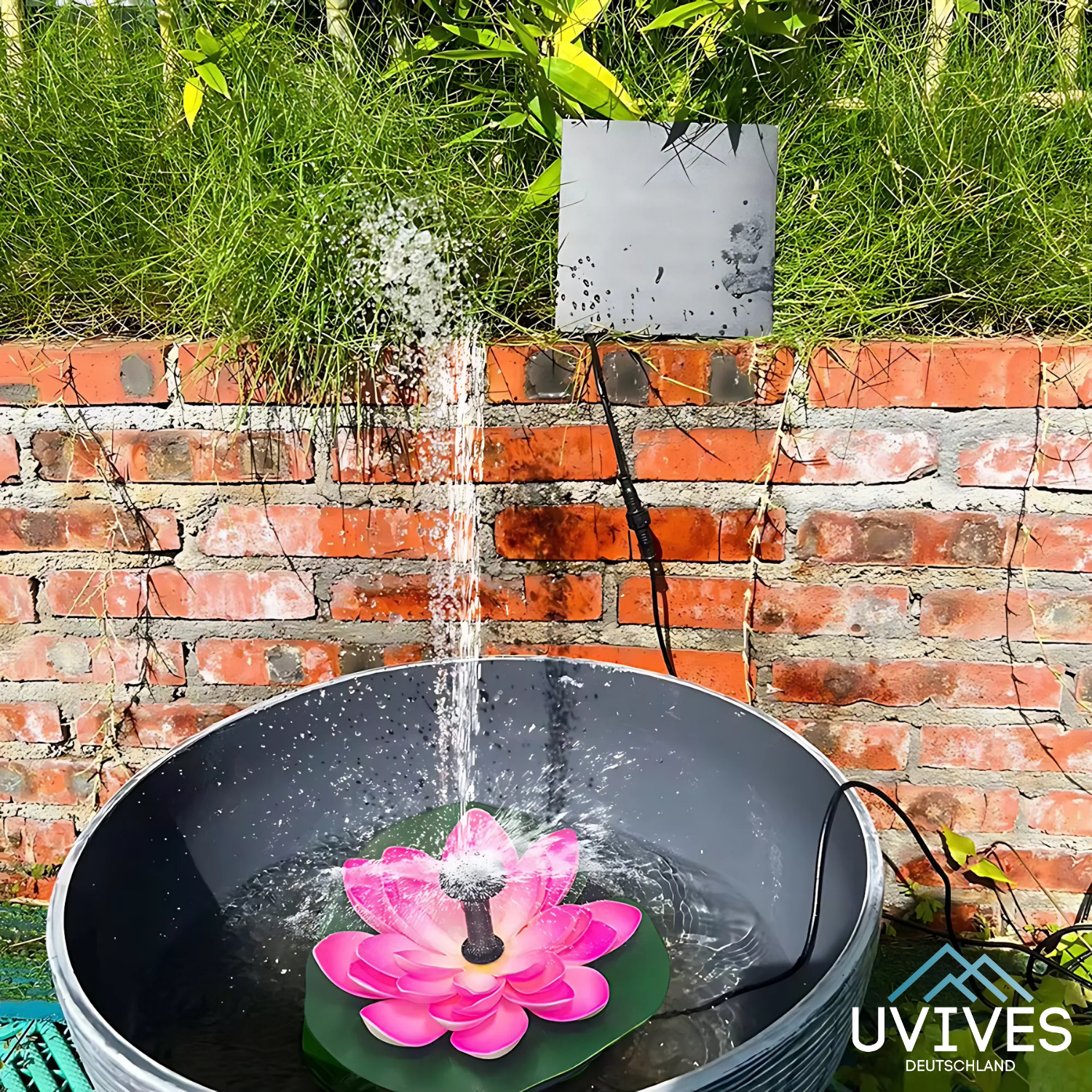 SunFlow™ - Magical solar fountain for your garden