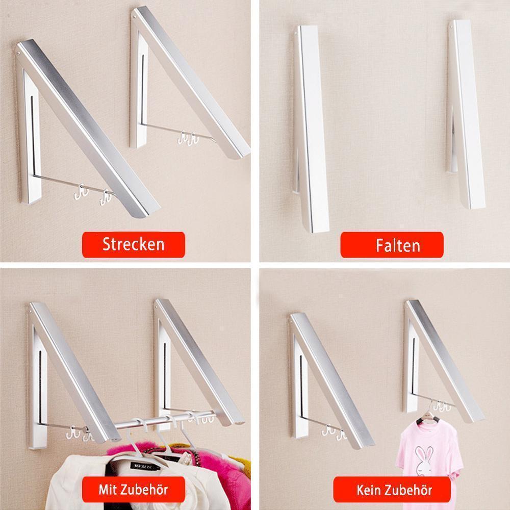 FlexoDry - Foldable retractable clothes rack