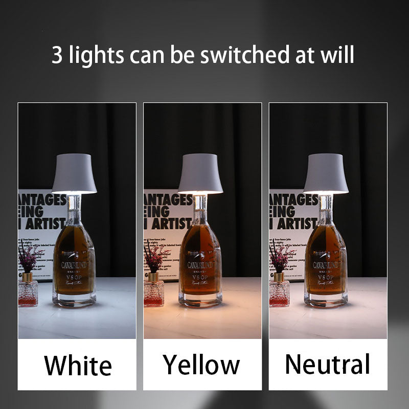 AuraFlask - LED recessed lamp Creative bottle lamp, multi-colored switchable [Last day sale]