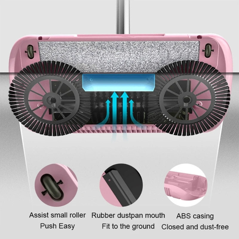 SwiftSweep - sweeps and vacuums dirt in one go!