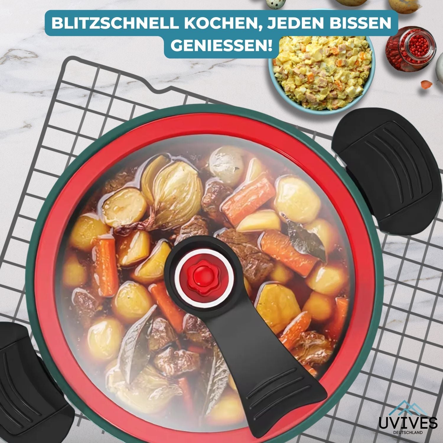 SpeedPot™ - Innovative micro pressure cooker