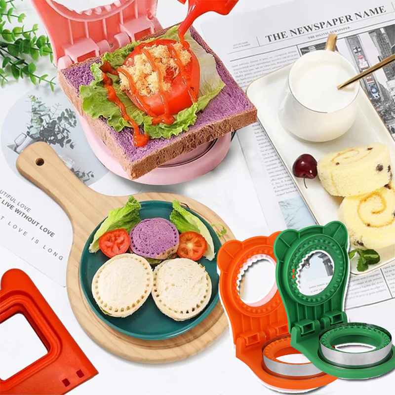 Buy 1 Get 1 Free | SandwichPresser™ - Sandwich Cutter and Press [Last Day Sale]