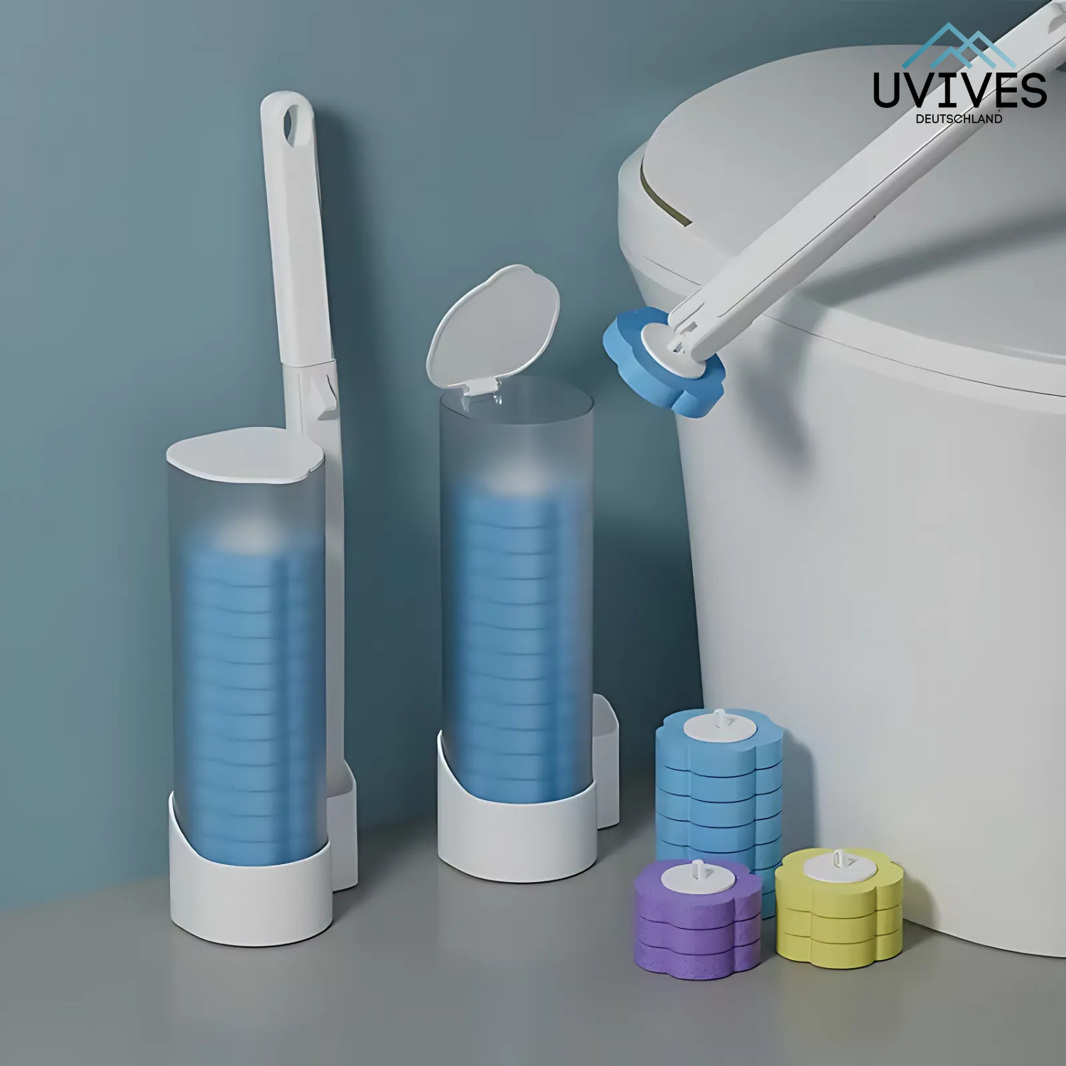 CleanGrip™ - Hygienically clean toilet without scrubbing