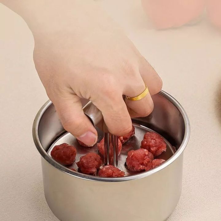 BallMaster - Stainless steel meatball mold for perfect balls