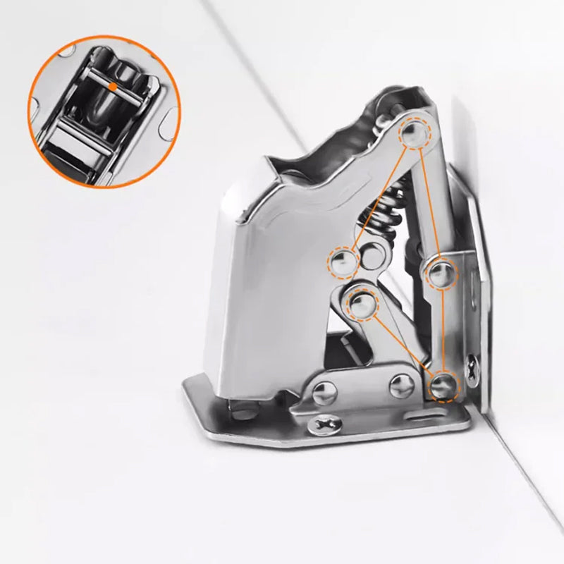 Buy One Get One Free | HeavyGrip™ - Punchless Slotted Hinge [Last Day Sale] 