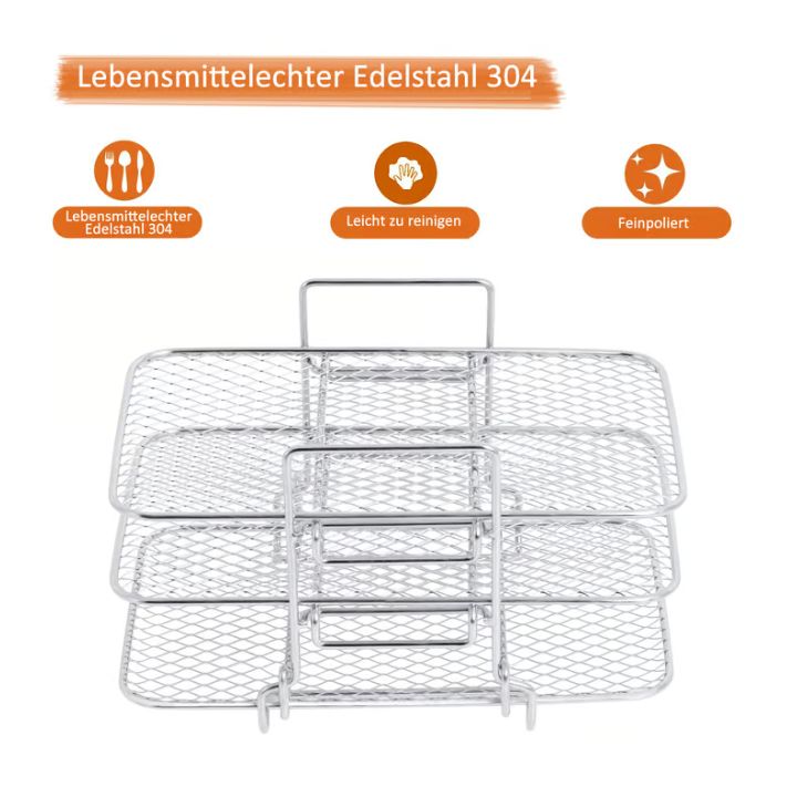 GrillStack - More space in the air fryer, more enjoyment on your plate