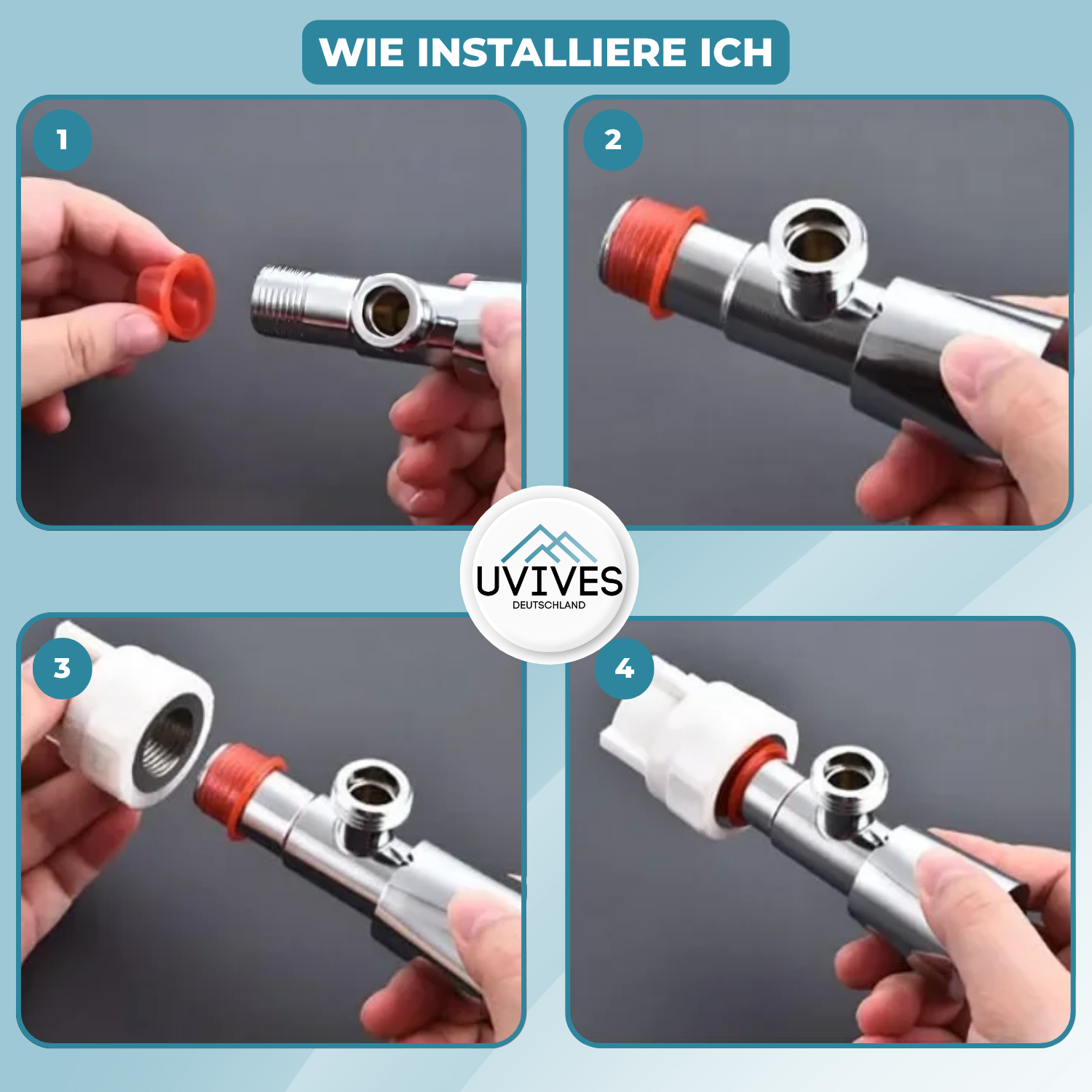 10+10 FREE | GripSeal - The universal silicone seal for every pipe thread