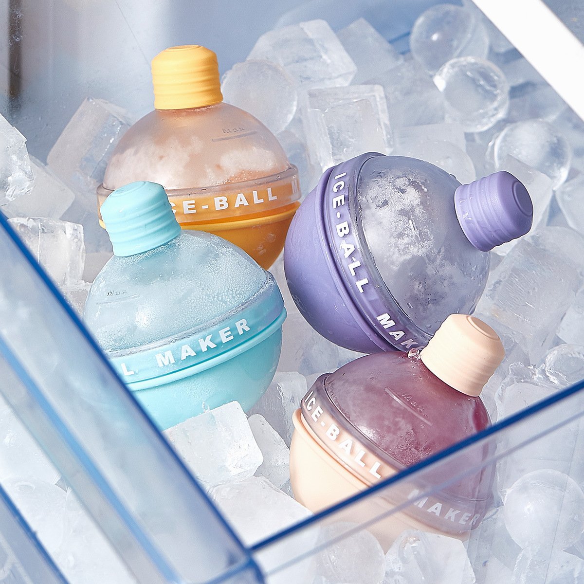 IceGlo - Light Bulb Ice Cube Trays 4erf-SET [Last Day Sale]