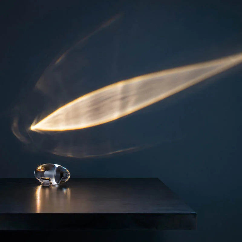 Kristallen edelsteen nachtlamp voor gezellige sfeerverlichting in de slaapkamer