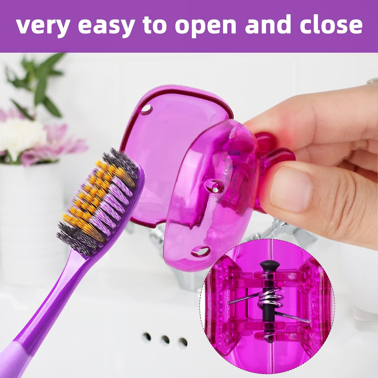 BrushBuddy - Your toothbrush. Safe. Clean. Everywhere (set of 15)
