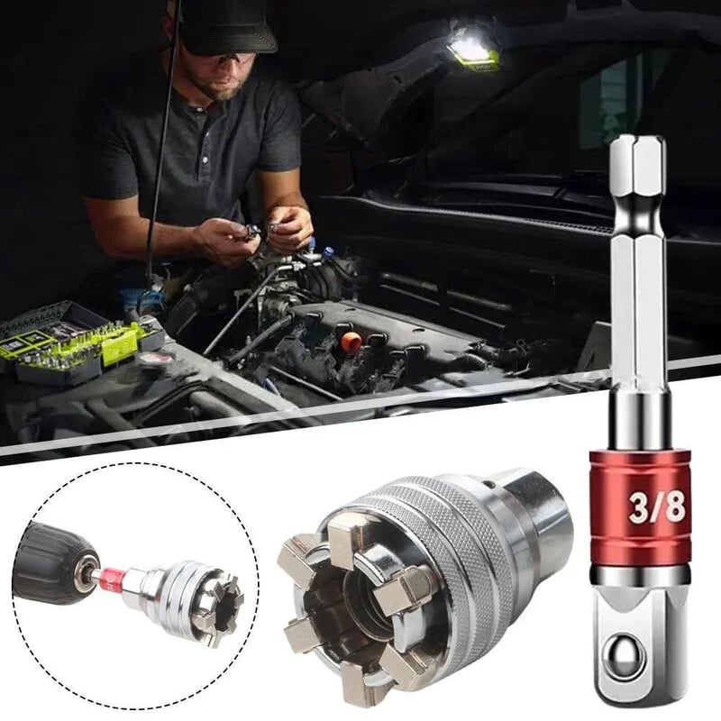 PowerFit - Adjustable universal sleeve for drills