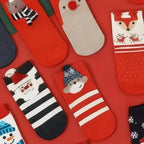 Adventskalender met katoenen sokken als kerstcadeau