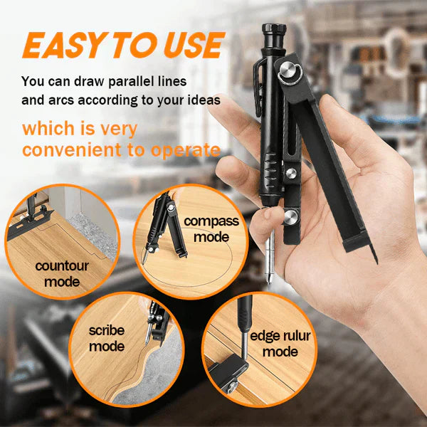 SketchRite - Multifunctional graffiti tool for woodworking