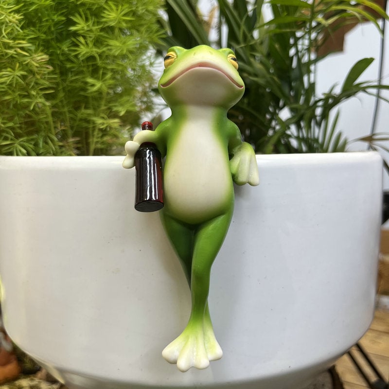 FrogWhimsy - The cheeky decoration for pots &amp; gardens