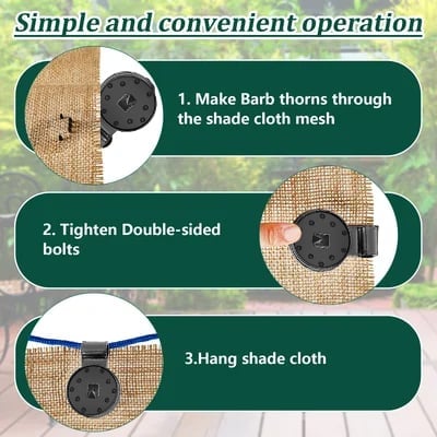 10+10 FREE | WeaveClip™ - Sun-protective net clip