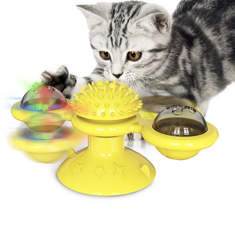 SpinPaw™ - Endless fun &amp; exercise for your cat!