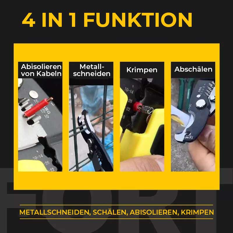 MultiSnip - 4 in 1 wire cutter