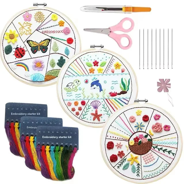 CrossArt™ - Cross Stitch Embroidery Kit for Beginners [Last Day Sale] 