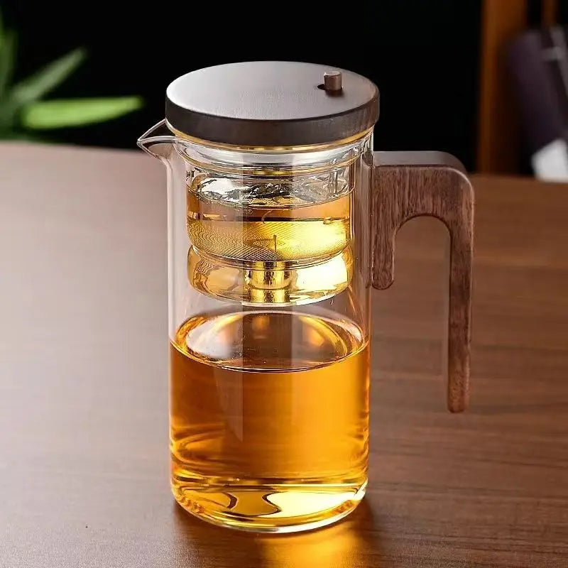 Tealuxe™ - Elegant glass teapot with infuser [Last day sale]