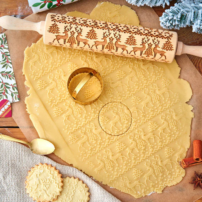 ChristmasRoller™ - Christmas Cookie Rolling Pin [Last Day Sale] 