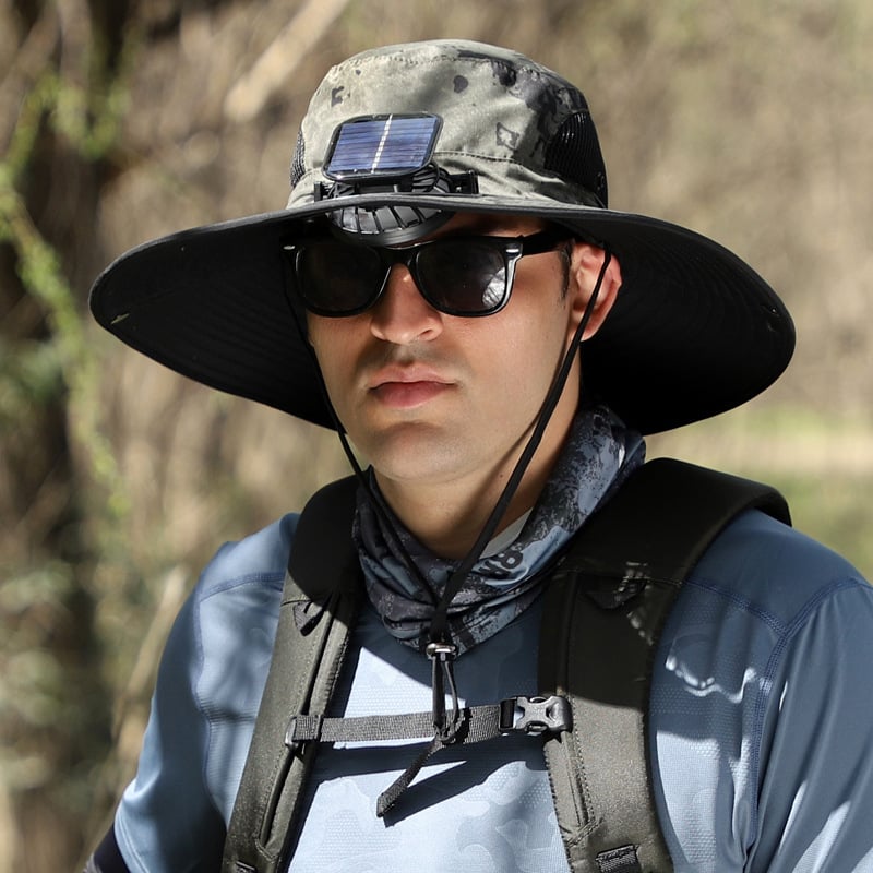 AirShade - Sun hat with integrated fan
