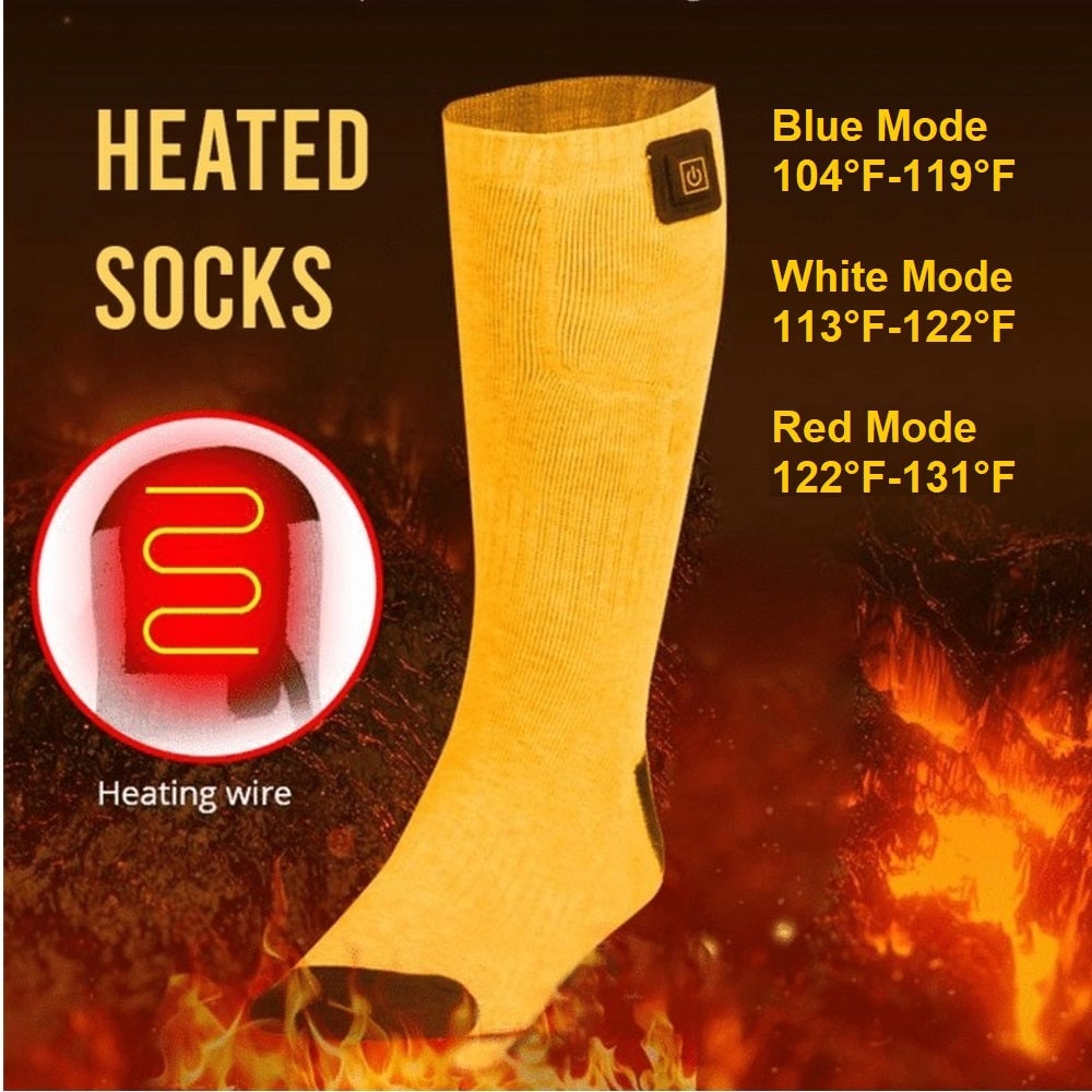 FootWarm - Heated socks, adjustable heat [Last day sale]