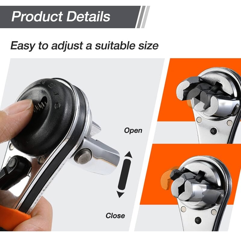 MagicWrench™ - Adjustable Ratchet Wrench Unit Motor [Last Day Sale] 