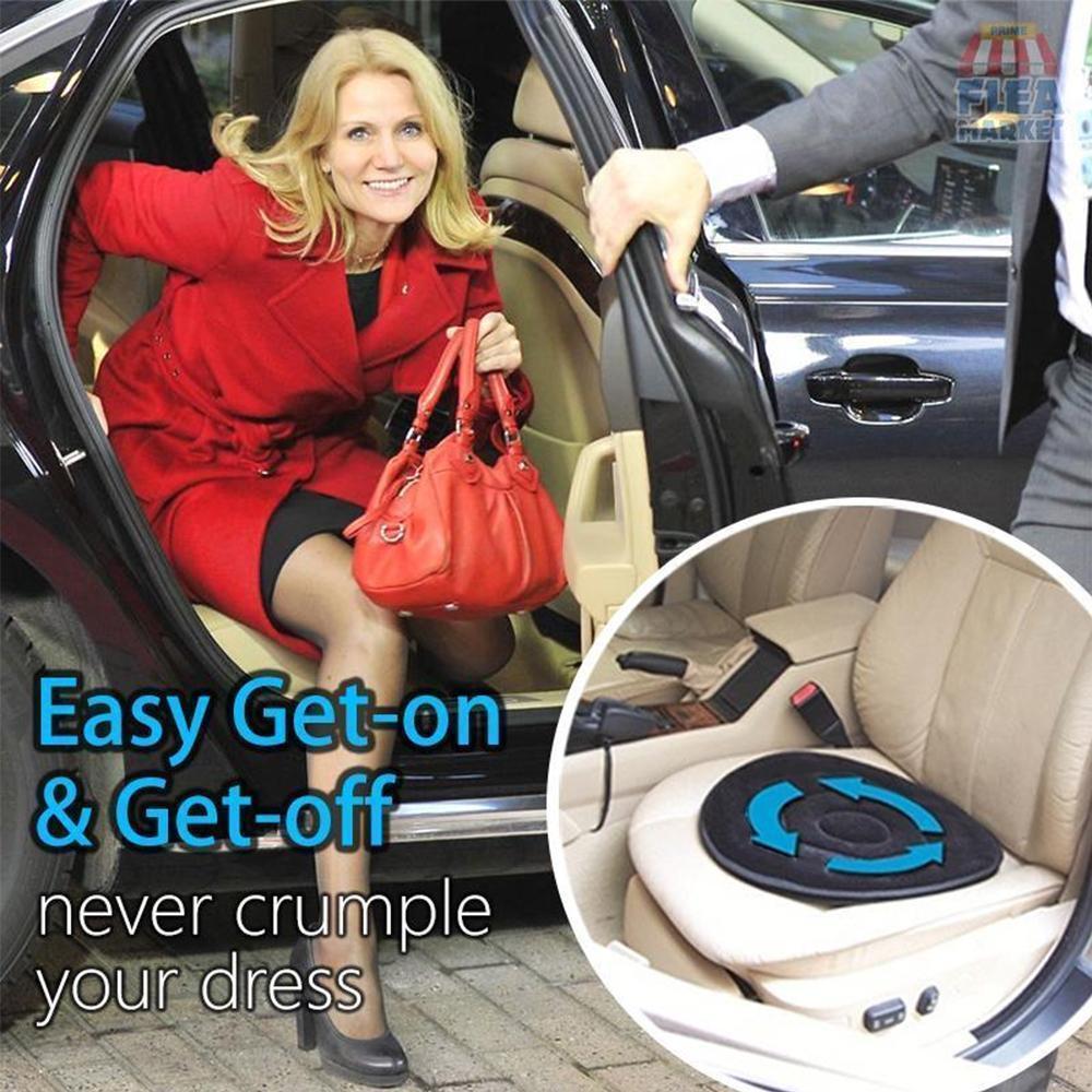 Ergonomisch 360° Draaibaar Zitkussen voor Auto, Kantoor en Thuis Comfort