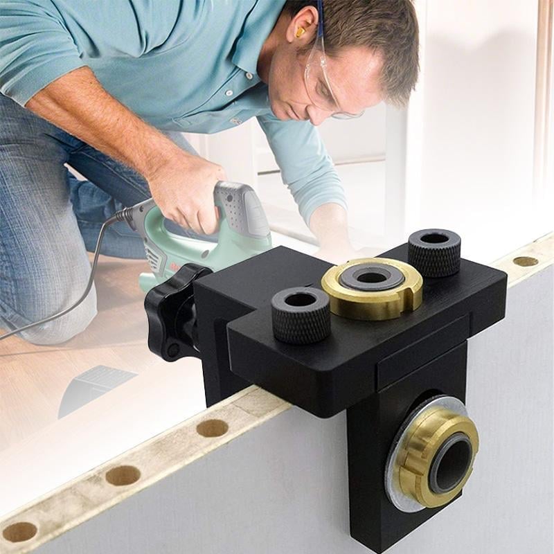 FlexiPunch - 3 in 1 Adjustable Woodworking Drill Bit Inserter Punching Tool
