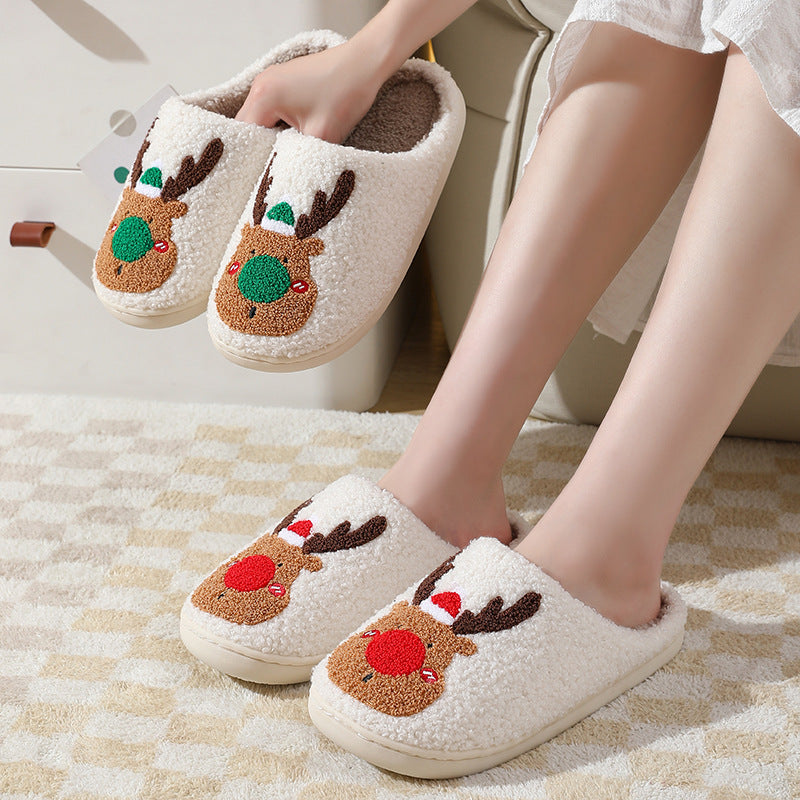 Comfortabele slip-on pantoffels voor gebruik in huis