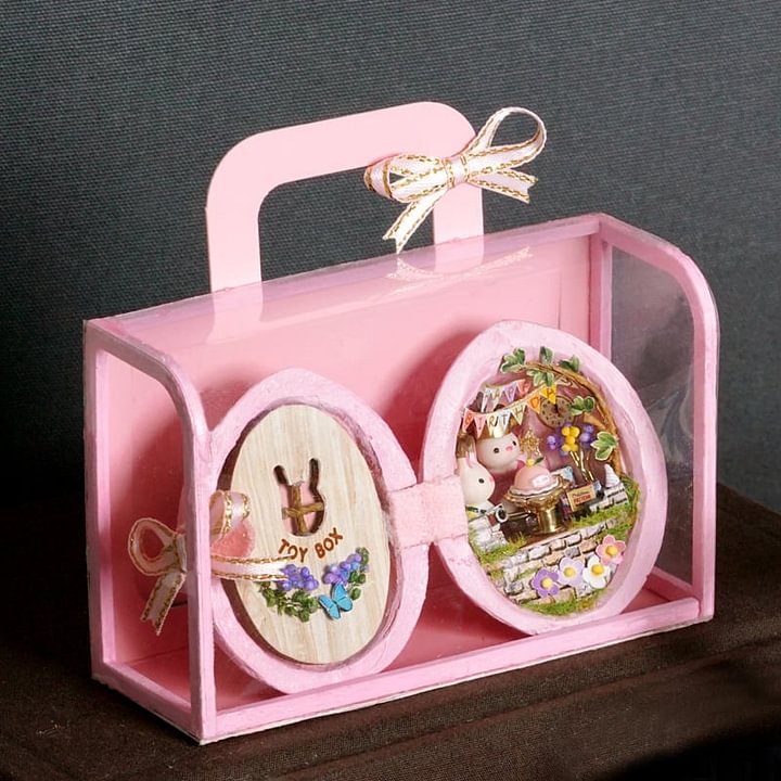 50% OFF | BirchBloom - Handmade Walnut Shell Dollhouse [Last Day Sale]