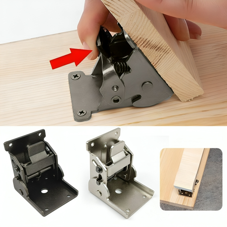 2+2 FREE | LockMount - Self-Closing Folding Hinge [Last Day Sale] 
