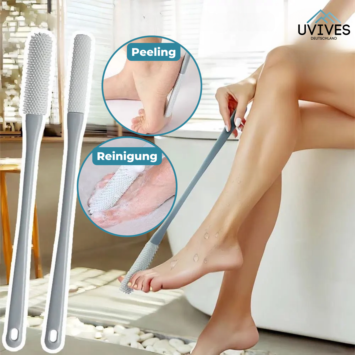 ToeClean - Gentle and effective cleaning between the toes