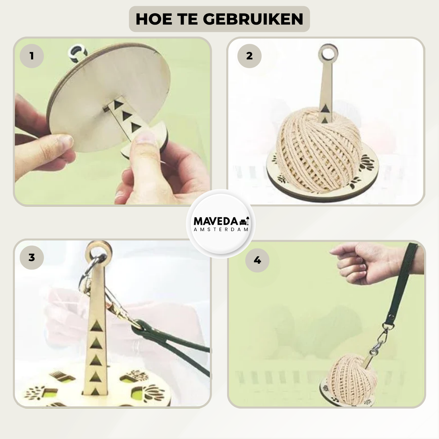 YarnMate™ - yarn always at hand when traveling