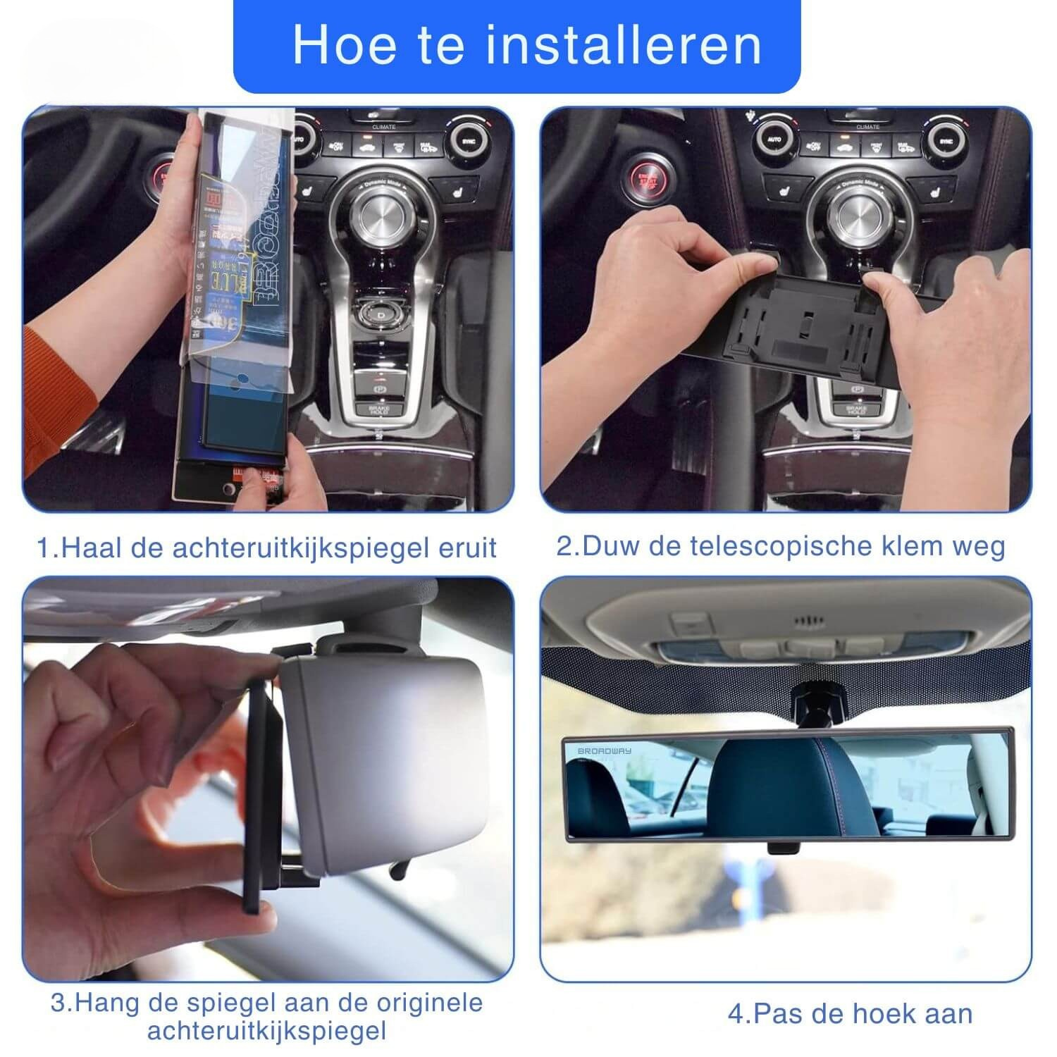 BrightMirror Pro - More visibility. More safety. Less glare.
