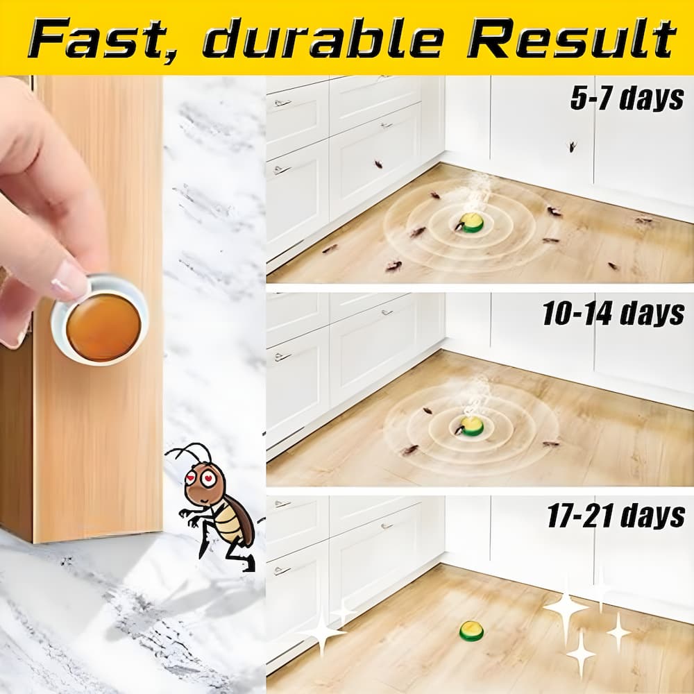 4+4 FREE | RoachShield - Your chemical-free solution against cockroaches