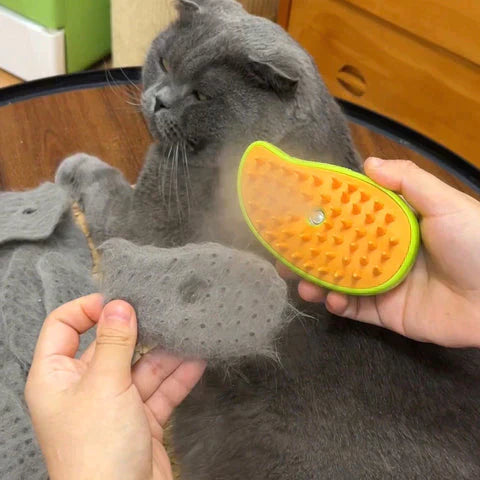 50% OFF | PurrfectBrush™ - Self-Cleaning Steam Cat Brush [Last Day Sale]