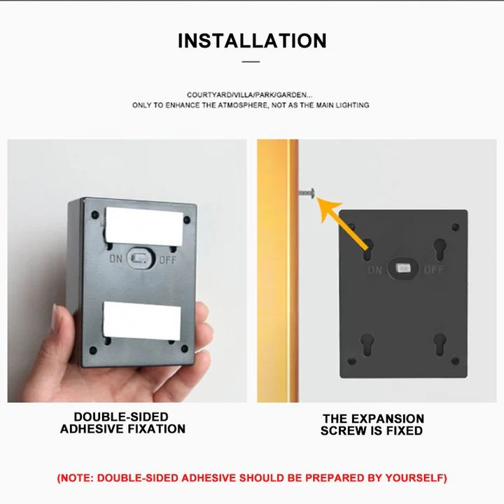 Buy one and get one free | DuoLux - Solar wall lamp with double shade