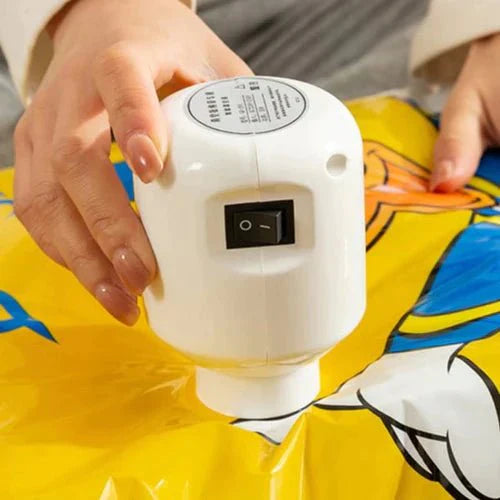 AirCompact - compact storage with electric pump and bags