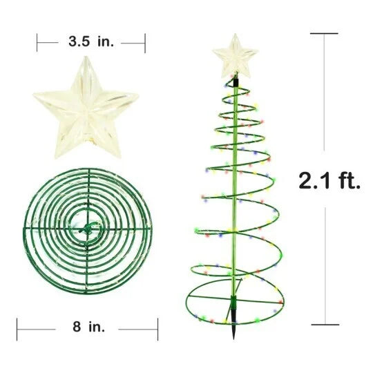 50% OFF | StarryTree - Metal Solar Christmas Tree [Last Day Sale]