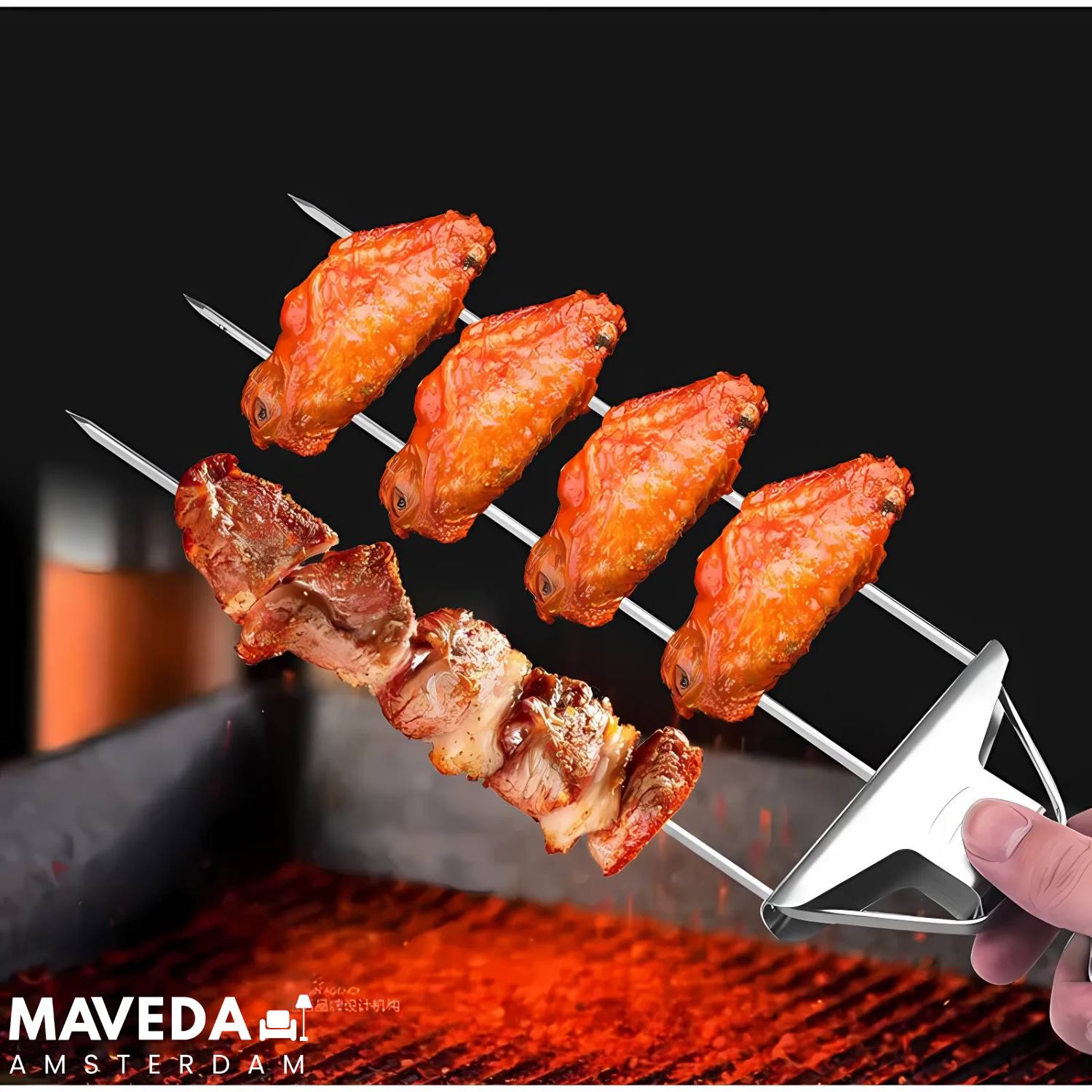 Buy 1+1 FREE | GrillTwist™ - Perfectly grilled skewers in seconds